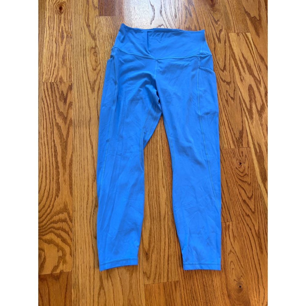 Lululemon Align High-Rise Pant with Pockets 24" Blue LW5DSHS Size 10